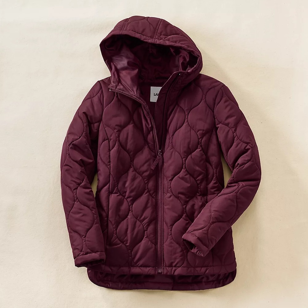 Lands’ End FeatherFree Quilted Insulated Jacket
